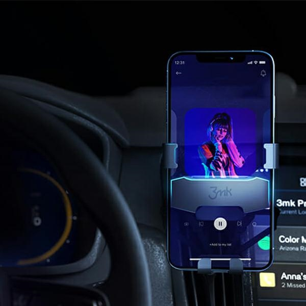 Automobilinis telefono laikiklis 3mk Spider Gravity