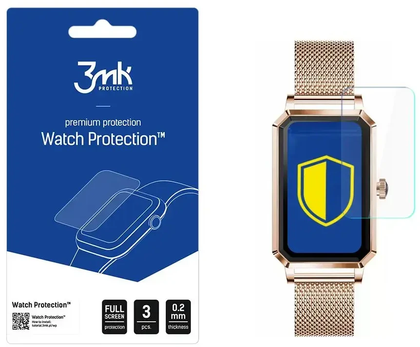 3Mk Protection „Rubicon RNCE86“ – 3 mk laikrodžio apsauga su „FlexibleGlass“