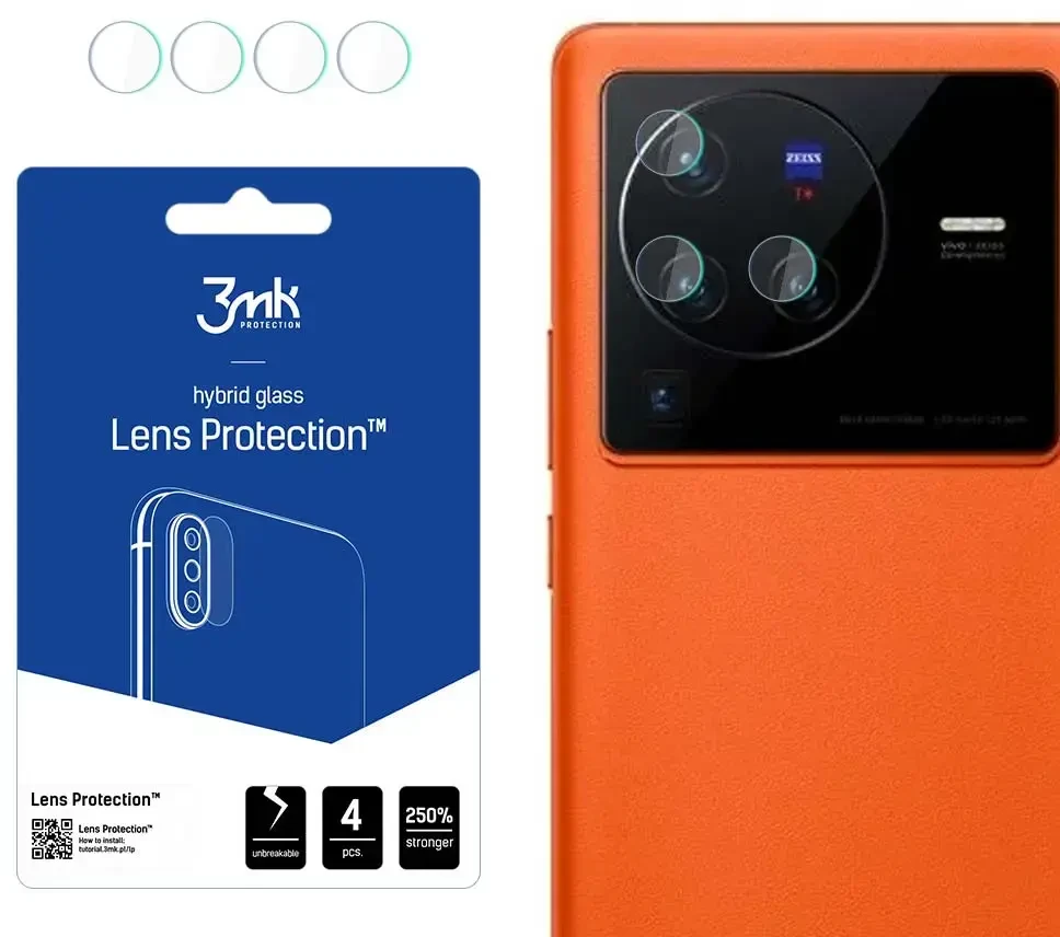 3Mk Protection „Vivo X80 Pro“ – 3 mk objektyvo apsauga