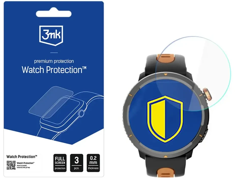 3Mk apsauga „Hammer Watch 2 Lite“ – 3mk laikrodžių apsauga su „FlexibleGlass“