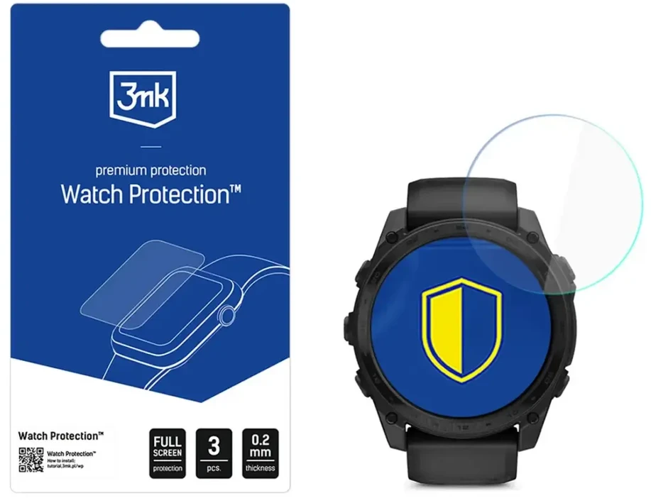 Garmin Tactix 8 51mm (Amoled, Solar) – 3mk Watch Protection FlexibleGlass