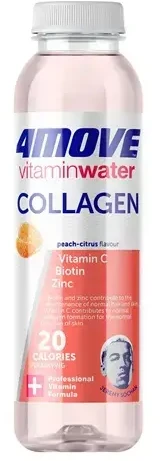 4 Move Vitamininis vanduo 4MOVE, Active Vanduo Collagen, 556 ml , PET