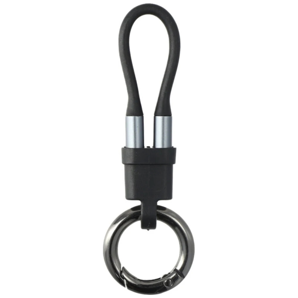 4 viename priedų rinkinys: 4smarts Explorer USB-C raktų pakabuko laidas, USB-C–USB-C adapteris, USB-C žiebtuvėlis, U formos