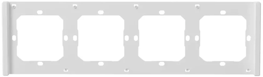 SONOFF 4 vietų baltas rėmelis M5-80W jungikliams