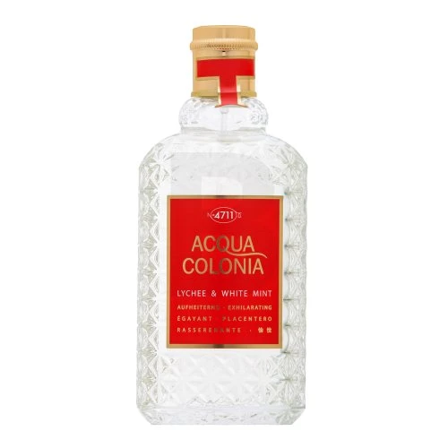 Odekolonas 4711 Acqua Colonia Lychee - Baltas Mint Eau De Cologne Purškiklis 170ml