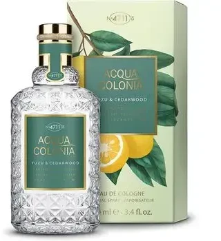 4711 Acqua Colonia Yuzu & Cedarwood EDC odekolonas unisex, 100 ml