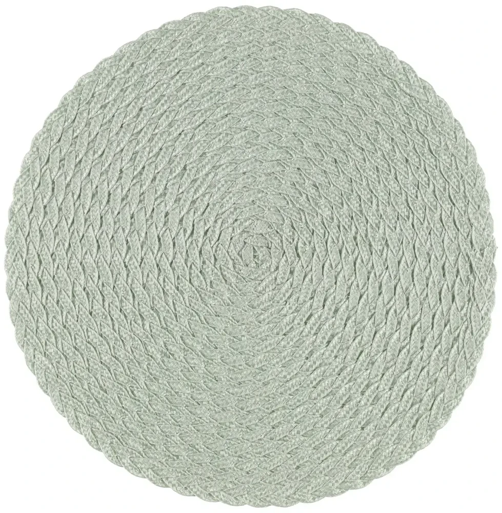 4Living stalo padėkliukas 38cm apvalus,žalias