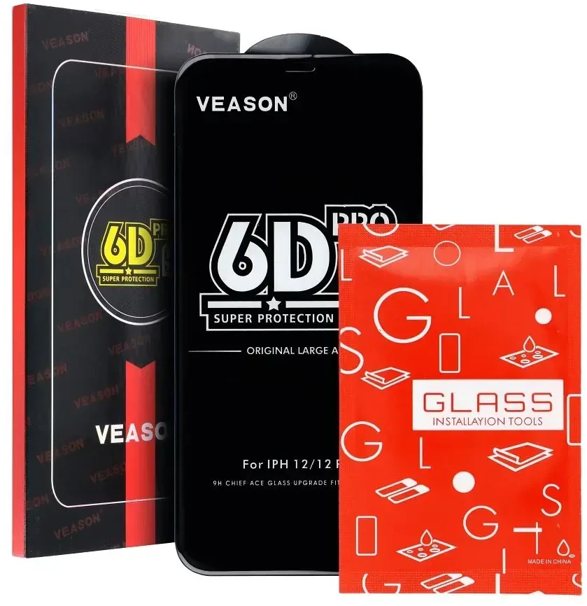 6D Pro Veason Glass - skirtas Samsung Galaxy A36 5G / A56 5G juodas