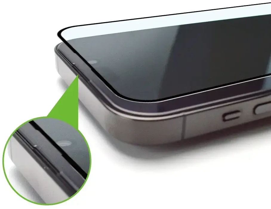 9H apsauginis stiklas su montavimo rėmeliu iPhone 14 Plus Wozinsky Premium Glass – juodas