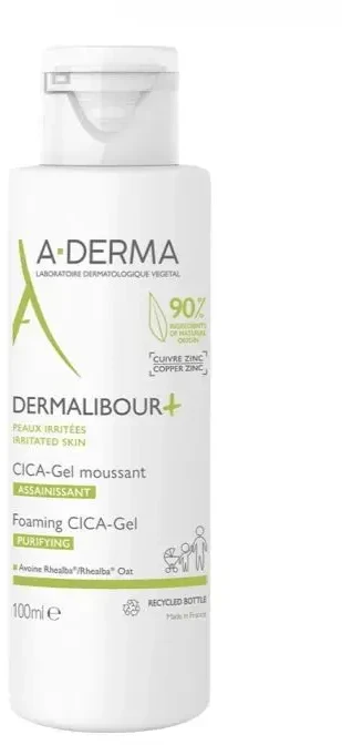 A-Derma Dermalibour+ putojantis Cica-gelis, 100 ml