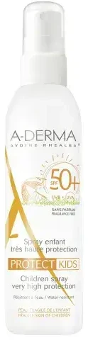 A-Derma Protec Kids losjonas nuo saulės vaikams SPF50+, 250 ml