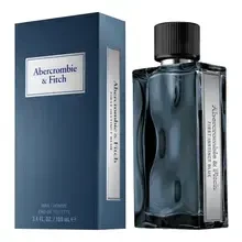Abercrombie & Fitch First Inst. Mėlyna Man EDT tualetinis vanduo vyrams, 50 ml
