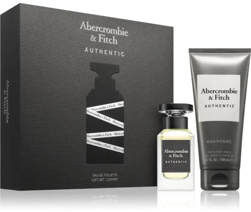 Abercrombie & Fitch Authentic rinkinys vyrams (EDT, 50 ml + dušo želė, 200 ml)