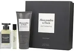Abercrombie & Fitch Authentic rinkinys vyrams (EDT, 100 ml + EDT, 15 ml + dušo želė, 200 ml)