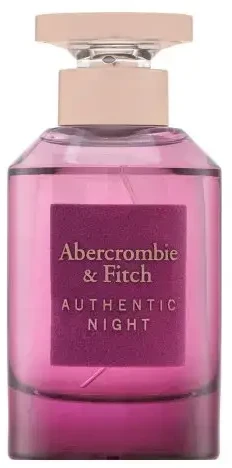 Abercrombie & Fitch Authentic Night Women EDP parfumuotas vanduo moterims, 100 ml
