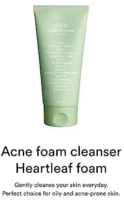 ABIB ACNE FOAM valomosios veido putos, 150 ml