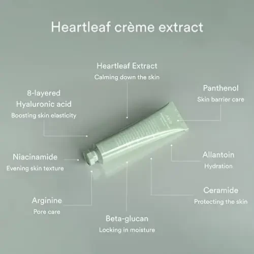 Abib Heartleaf Crème Calming Tube raminamasis veido kremas, 75 ml
