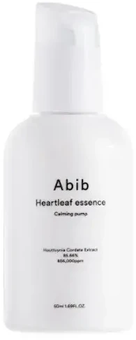 Abib Heartleaf Essence Calming Pump raminanti esencija visų tipų odai, 50 ml