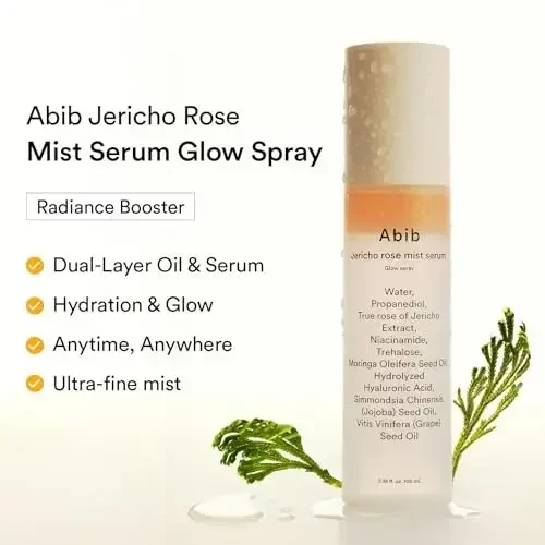 Abib Abib Jericho Rose Mist Serum Glow Purškiklis 338 Fl Oz Hydrating Essential Face