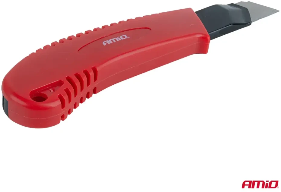 Universalus peilis ABS 100x18x0.5mm 24 vnt. dėžutė amio-04809