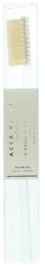 Aeno Acca Kappa, Soft Natural Bristles, dantų šepetėlis Unisex