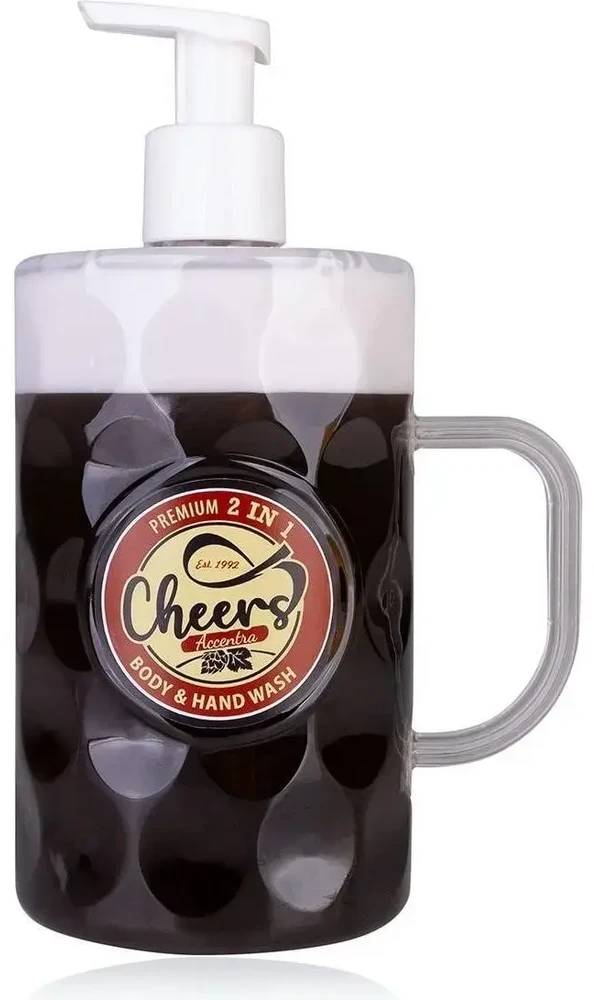 2 in 1 kūno ir rankų prausiklis „CHEERS“ (720 ml)
