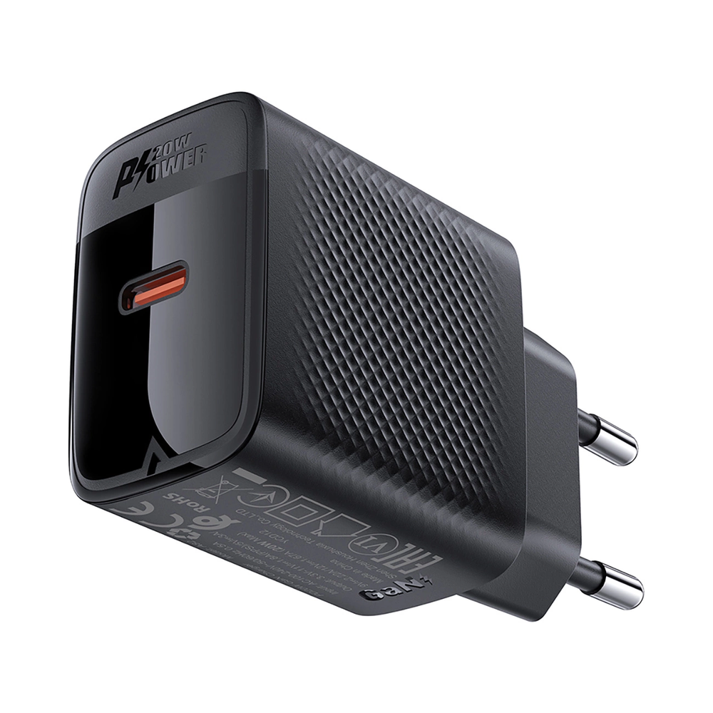 Acefast A82 GaN USB-C PD 20W - juoda