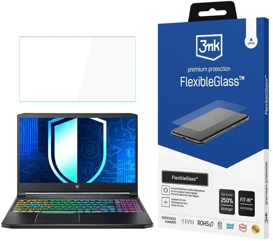3Mk Protection Acer Predator Triton 300 - iki 17" 3mk FlexibleGlass