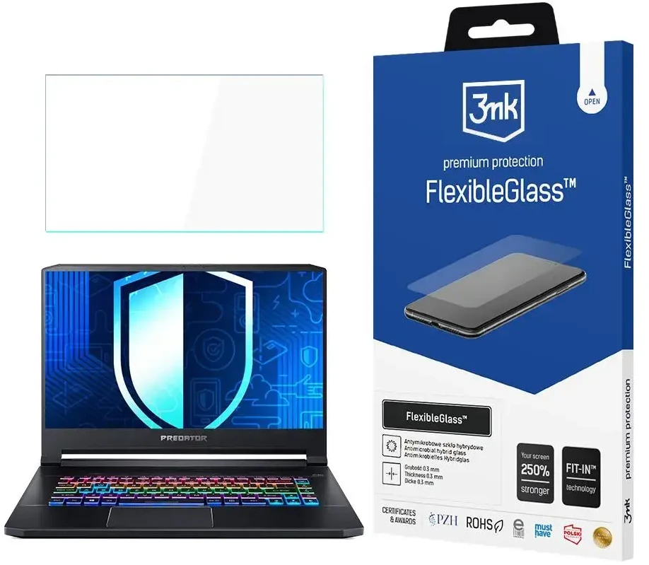 3Mk Protection Acer Predator Triton 500 - iki 17" 3mk FlexibleGlass
