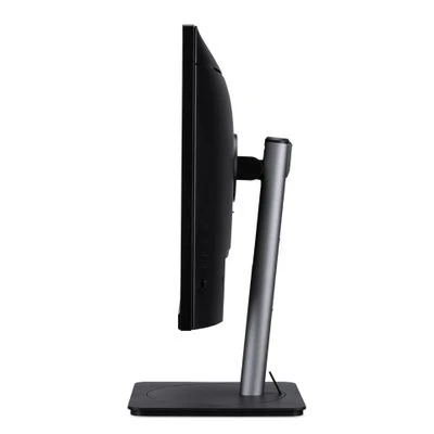 Monitorius „Acer Vero CB273UEbemipruzxv“ – 27 colių | IPS | QHD 2560x1440 | 75 Hz | 99 % sRGB | HDR10 | 2x USB-C | RJ-45 | 4x USB šakotuvai | „Pivot“ | Aukščio reguliavimas 120 mm | EPEAT Sidabrinis | Juodas