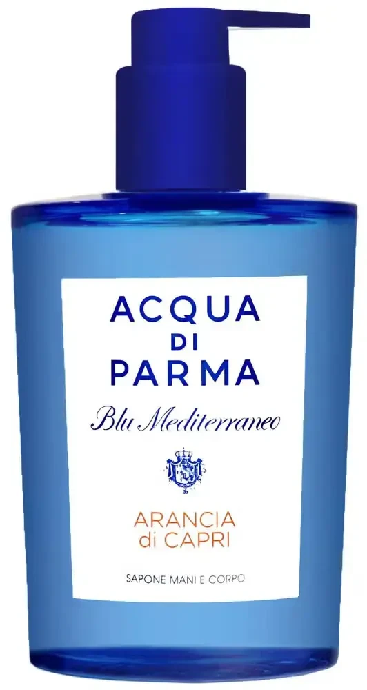 Acqua di Parma Blu Mediterraneo Arancia di Capri Cleansing Liquid Soap For Body & Hands, 300 ml