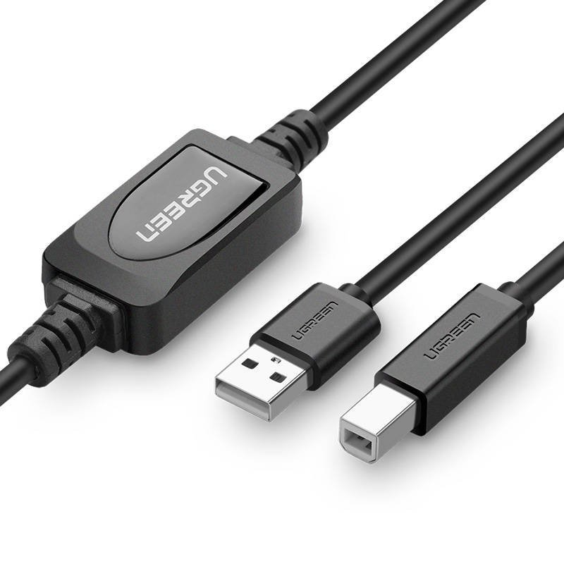 UGREEN US122 kabelis USB 2.0 AB 15m
