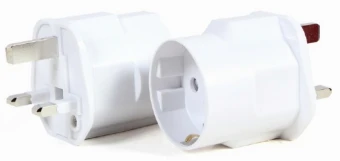Gembird A-AC-EUFUKM-01 kintamosios srovės adapteris, EU Schuko lizdas su JK kištuku, 13 A
