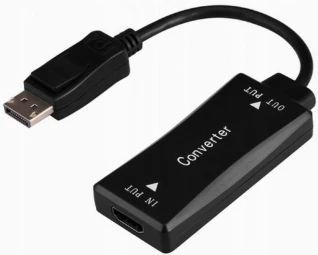 Gembird HDMI į DisplayPort konverteris su integruotu laidu