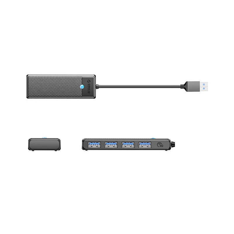 Orico 4in1 USB 3.0 adapteris su jungtimis