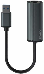 SAVIO AK-55 adapteris USB-A 3.1 GEN 1 do RJ-45 Gigabit Ethernet