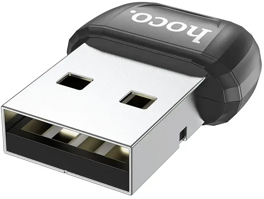 Adapteris Hoco (UA18) Bluetooth 5.0 USB juodas