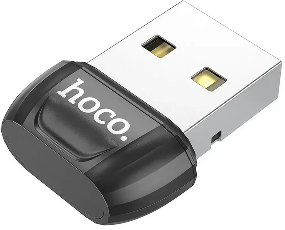 Adapteris Hoco (UA18) Bluetooth 5.0 USB juodas