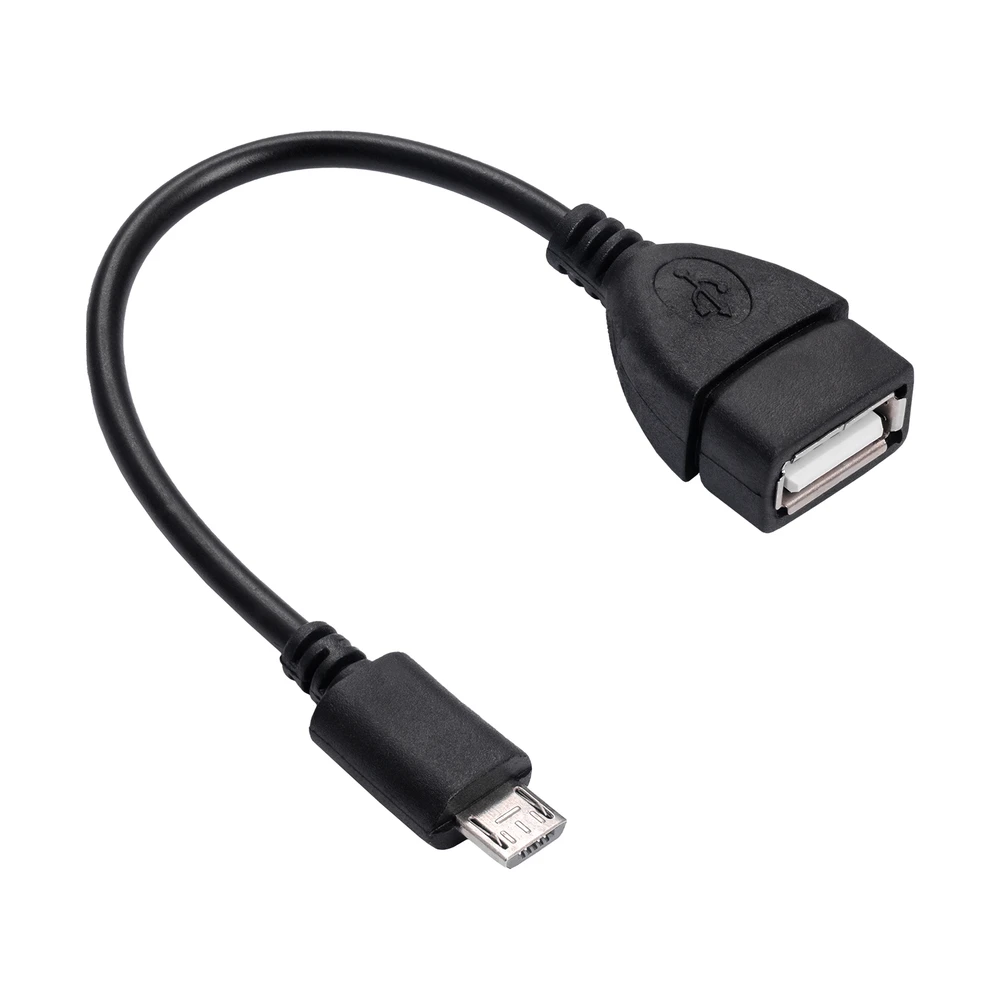 Adapteris microUSB - USB OTG Akyga - 12cm