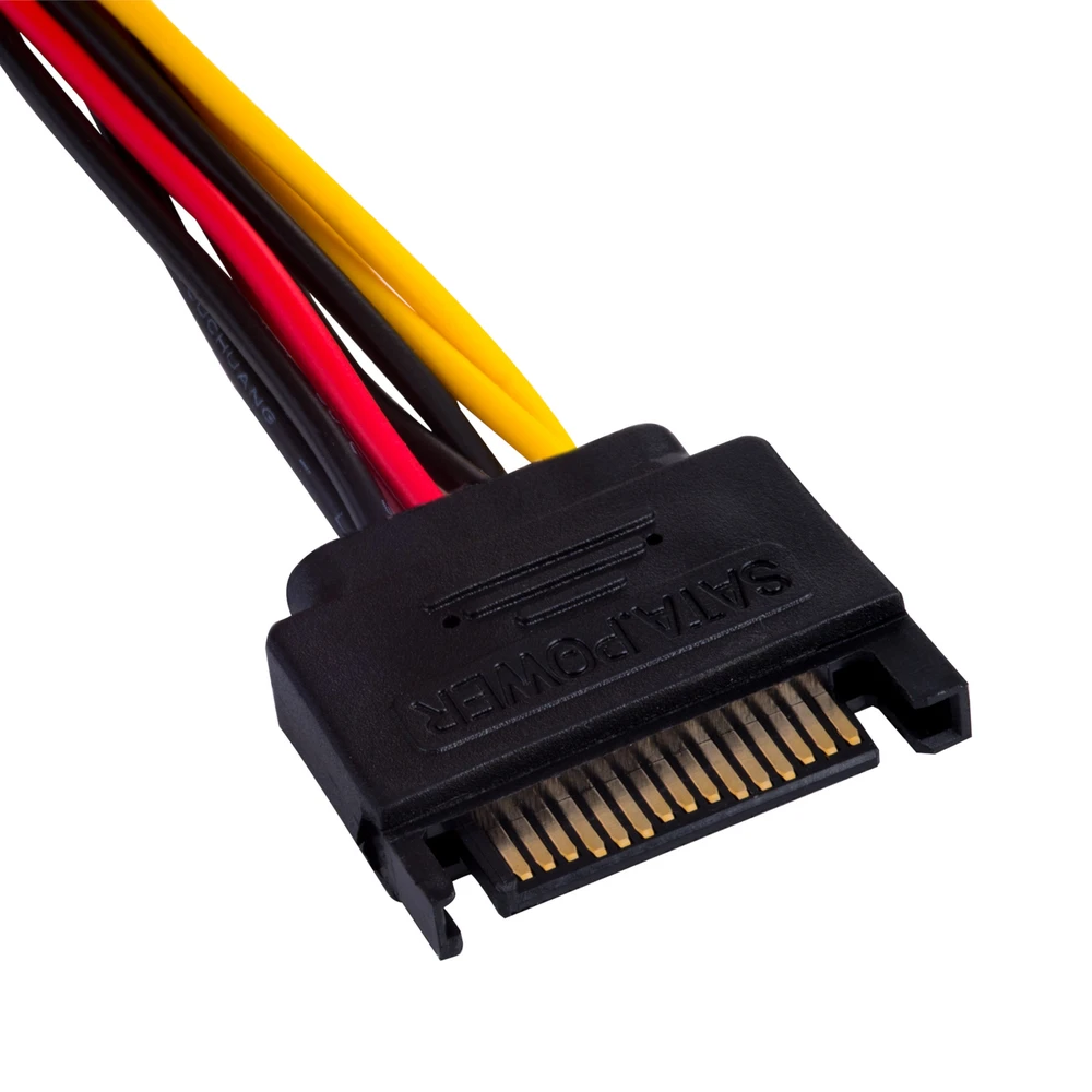 Akyga Oem SATA - Molex adapteris - 15 cm