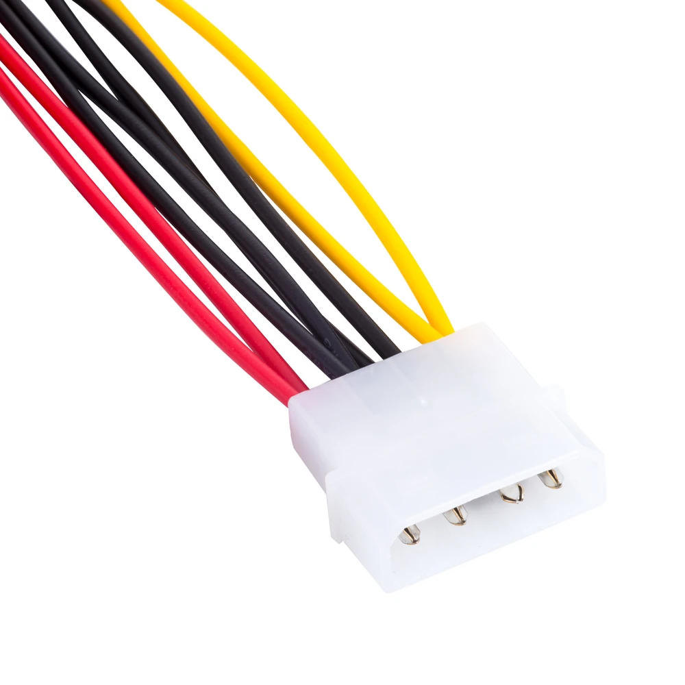 Akyga Oem Molex maitinimo laidas - 2x SATA - 15cm