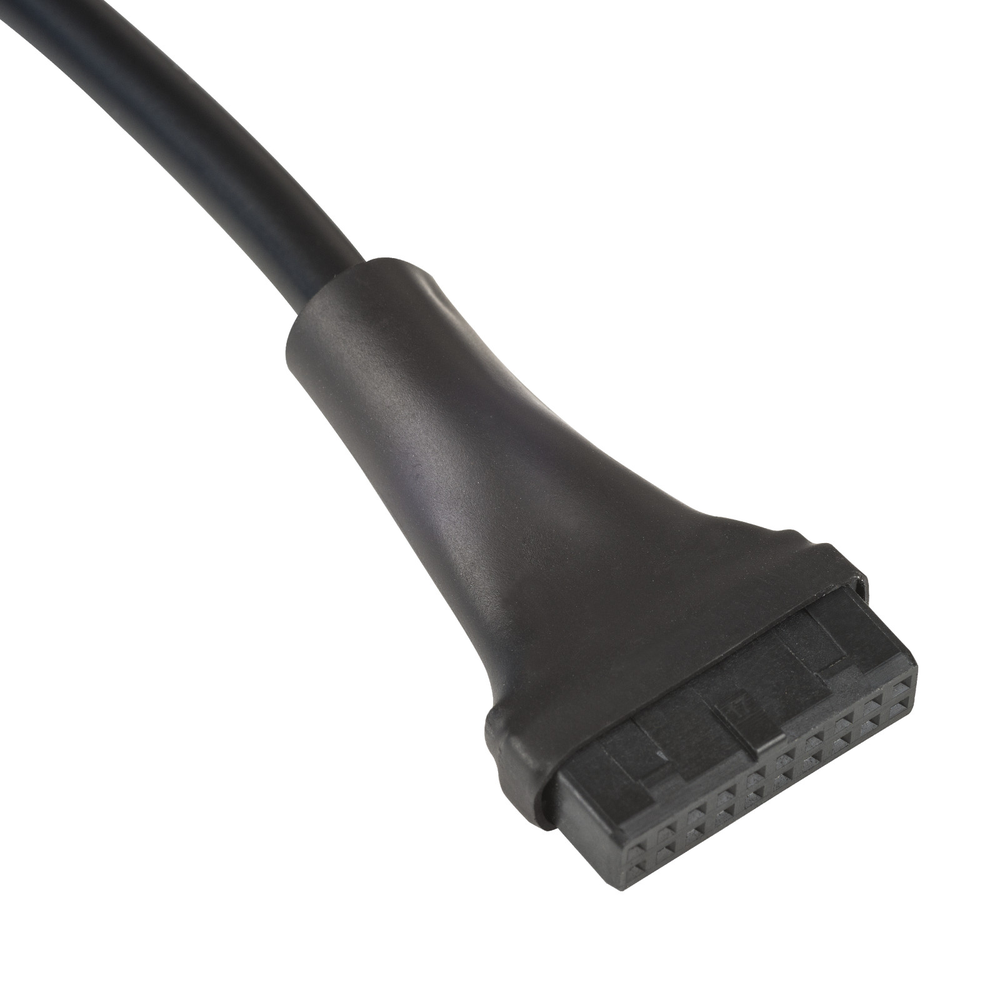 AKYGA Adapteris su kablem AK-CA-75 USB 9 pin m / USB 19 pin f 20cm