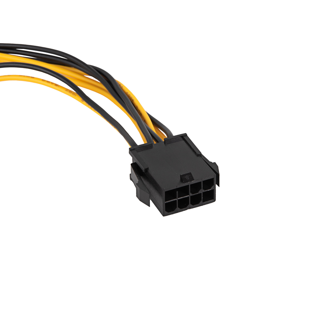 AKYGA Adapteris su kablem AK-CA-82 PCI-E 6+2 pin m / PCI-E 8 pin m 40cm