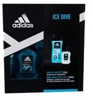 Adidas „Ice Dive“ – tualetinis vanduo (EDT) 50 ml + dušo želė 250 ml