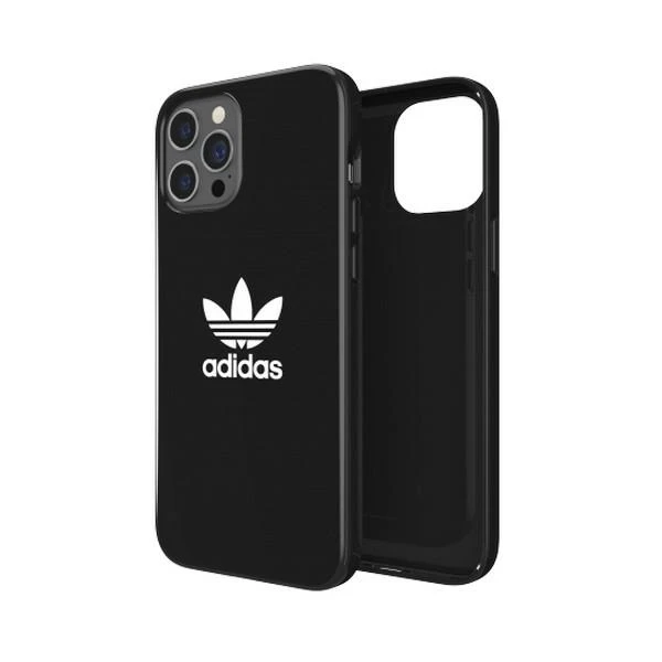 Dėklas Adidas OR Snap Case Trefoil FW20, skirtas iPhone 12 Pro Max, juodas