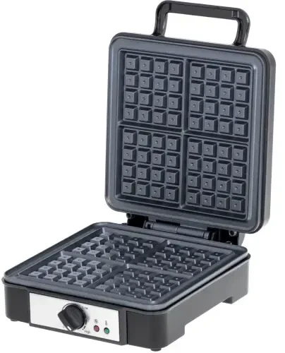 Adler | Vaflinė | AD 3049 | 1200 W | Number of pastry 4 | Belgium | Juodas