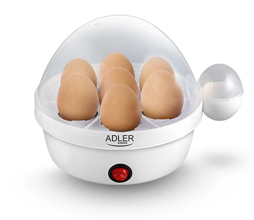 Adler Egg Boiler AD 4459 450 W, Baltas, Kiaušinių talpa 7