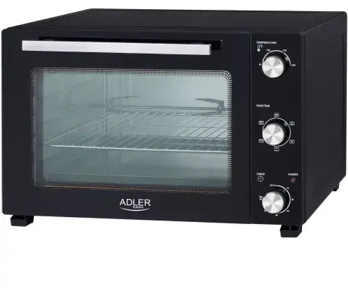 Mikrobangų krosnelė Adler Electric orkaitė | AD 6028 | 60 L | 2000 W | Juodas