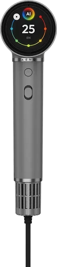 Plaukų džiovintuvas AENO HD5G AI ProDryer, 1500W, 5+ Modes, LCD, 110000 RPM, Pilkas