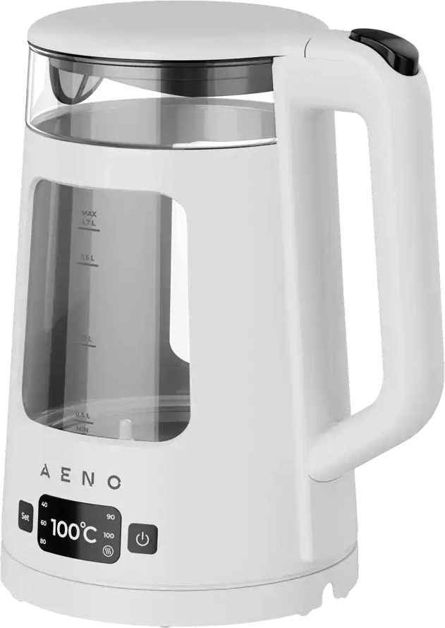 AENO EK6 Electric Virdulys, 1.7L, LED Ekranas, Temp Control 40-100°C, Strix